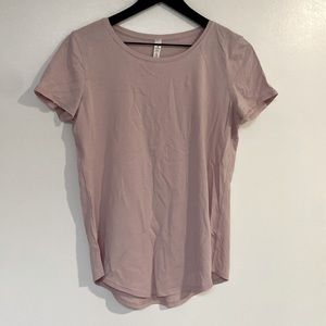 Lululemon Misty Pink Short Sleeve T Shirt